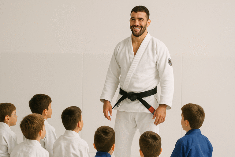Vuelta a los entrenamientos infantiles en la Academia de Jiu-Jitsu Mathias Ribeiro